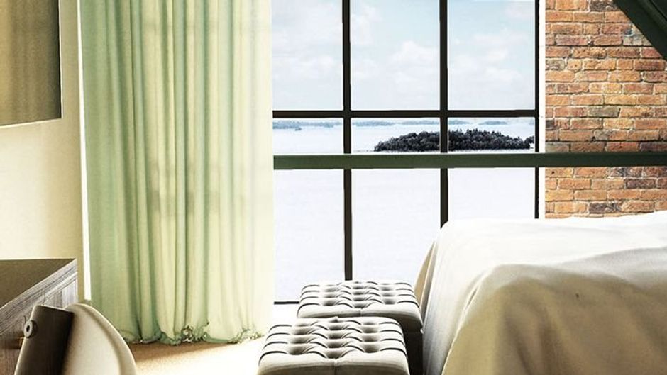 The Steam Hotel Room