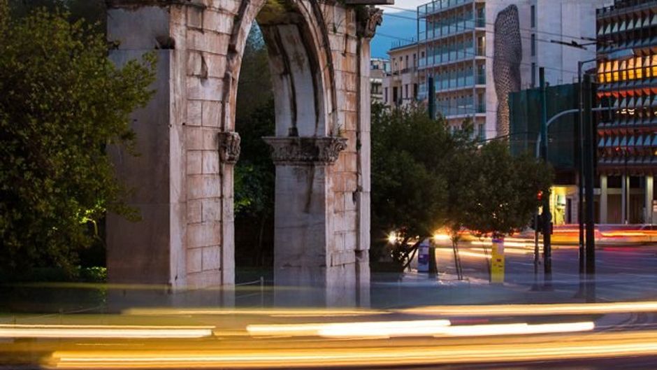 The Athens Gate Hotel Exterior