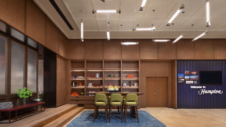 Hampton Inn XIY Hi-Te Zone Zhangba Lobby