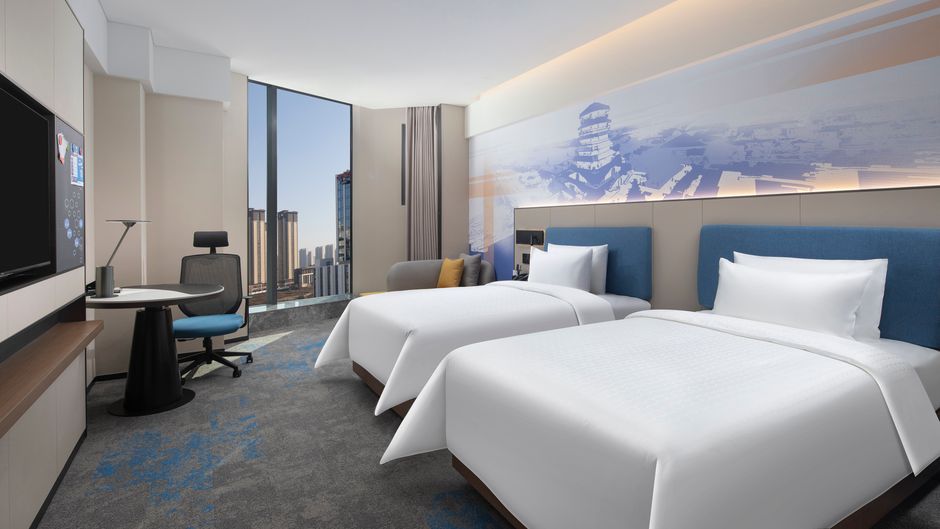 Hampton Inn XIY Hi-Te Zone Zhangba Room