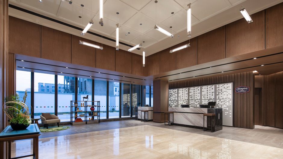 Hampton Inn XIY Hi-Te Zone Zhangba Lobby