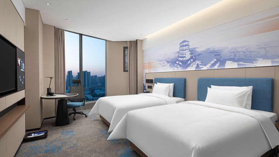 Hampton Inn XIY Hi-Te Zone Zhangba Room