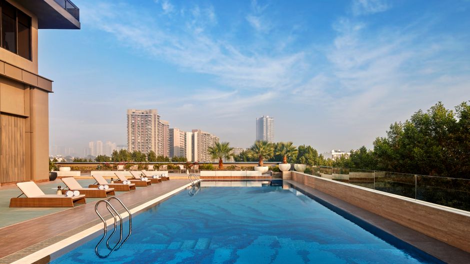 Hilton Gurugram Baani City Centre Pool