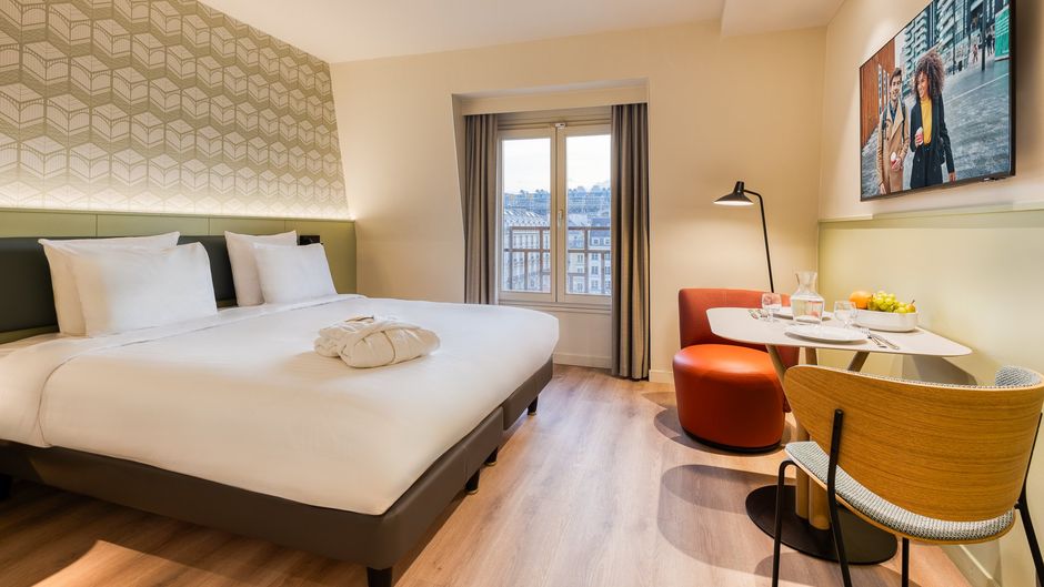 Citadines Les Halles Paris Room