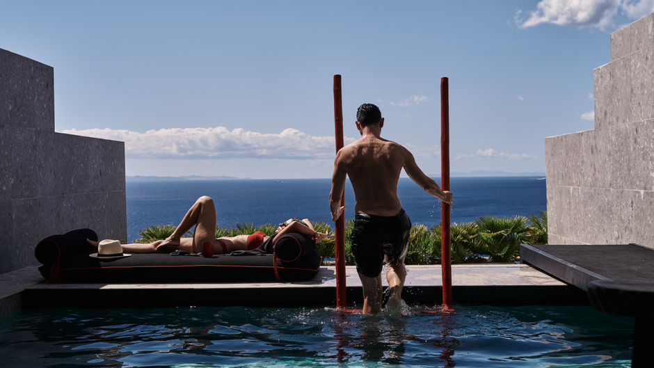 Myconian Avaton Resort Pool