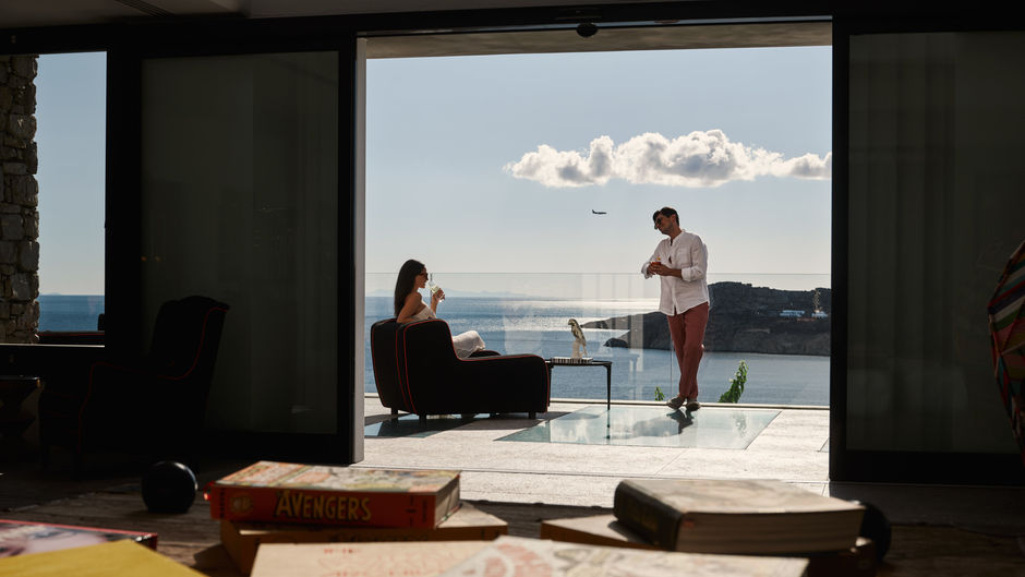 Myconian Avaton Resort Room