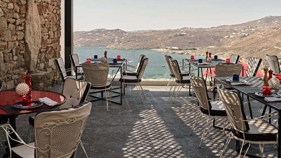 Myconian Avaton Resort Restaurant