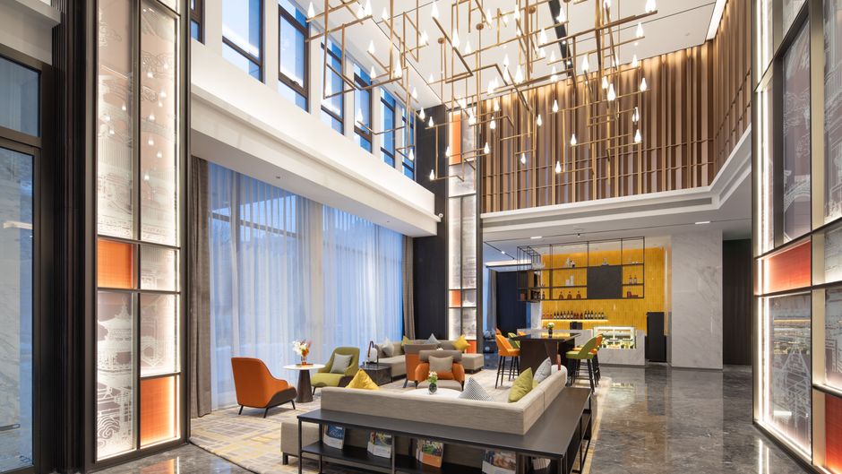 Hampton Hilton Langfang City Center Lobby