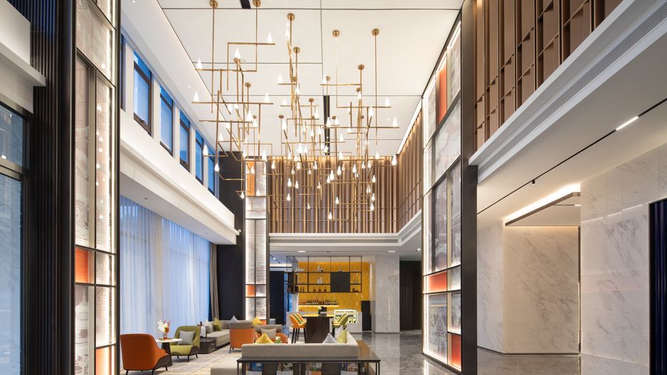 Hampton Hilton Langfang City Center Lobby