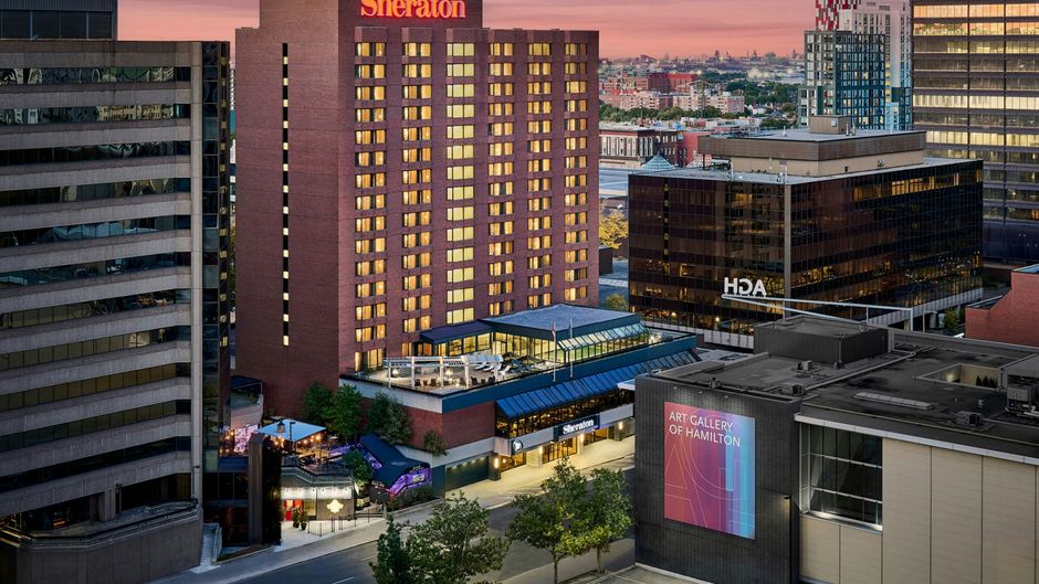 Sheraton Hamilton Hotel Exterior