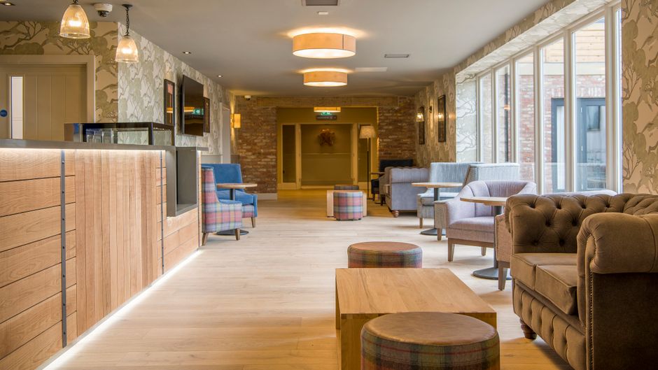 Sandburn Hall Hotel Lobby