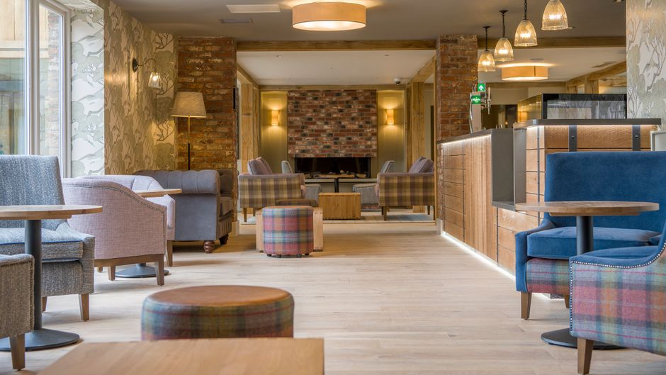 Sandburn Hall Hotel Lobby