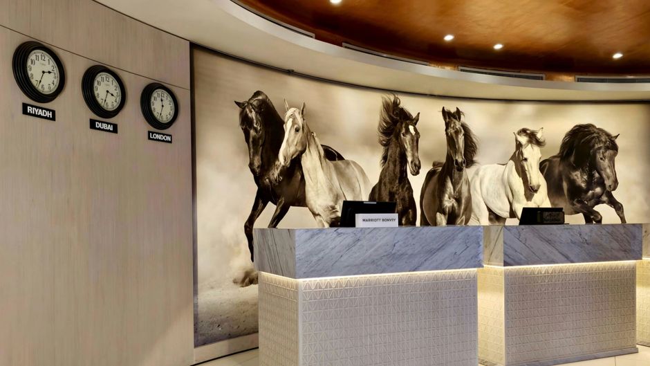 Courtyard Riyadh Olaya Lobby