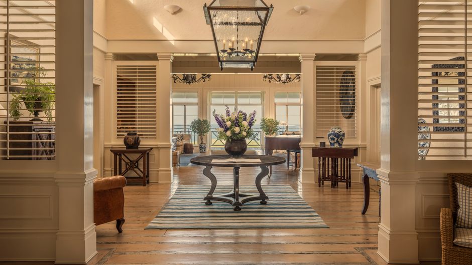 Rosewood Kauri Cliffs Lobby