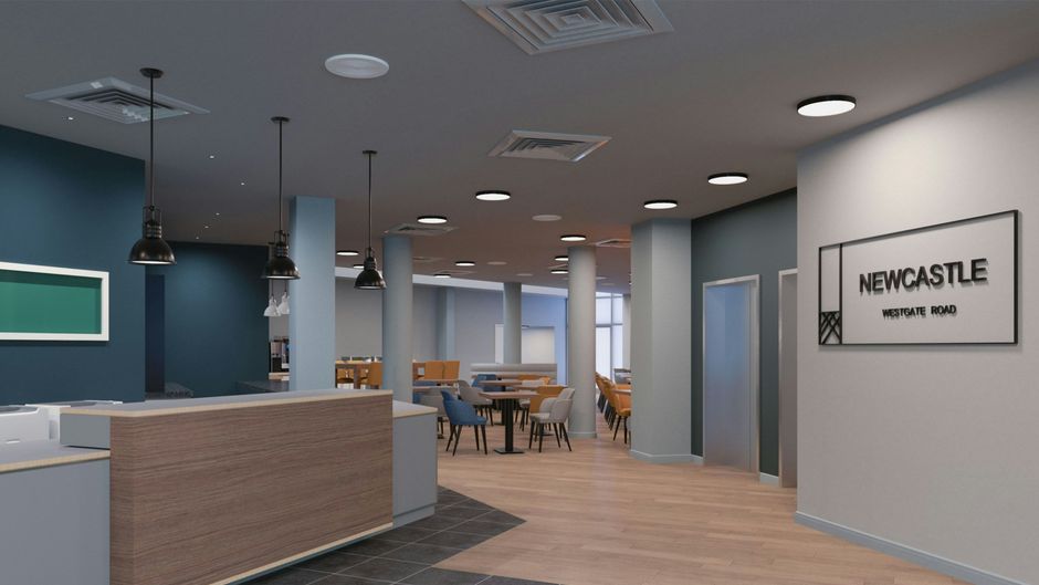 Four Points Flex by Sheraton Newcastle Lobby