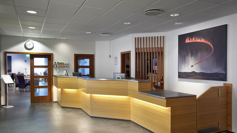 Hotel Cabin Lobby