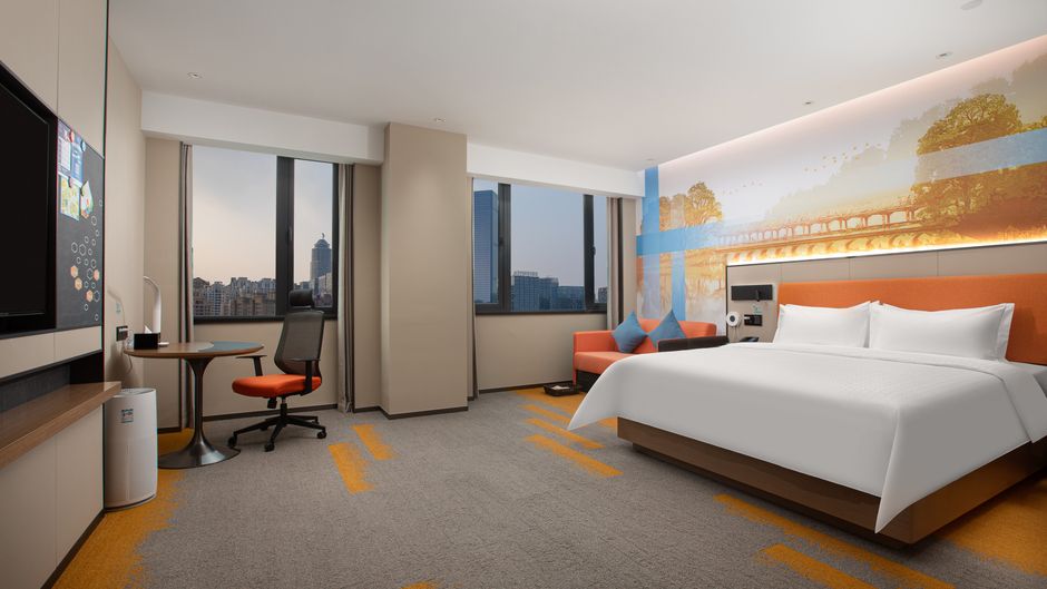Hampton Inn Guiyang Nanming Railway Room