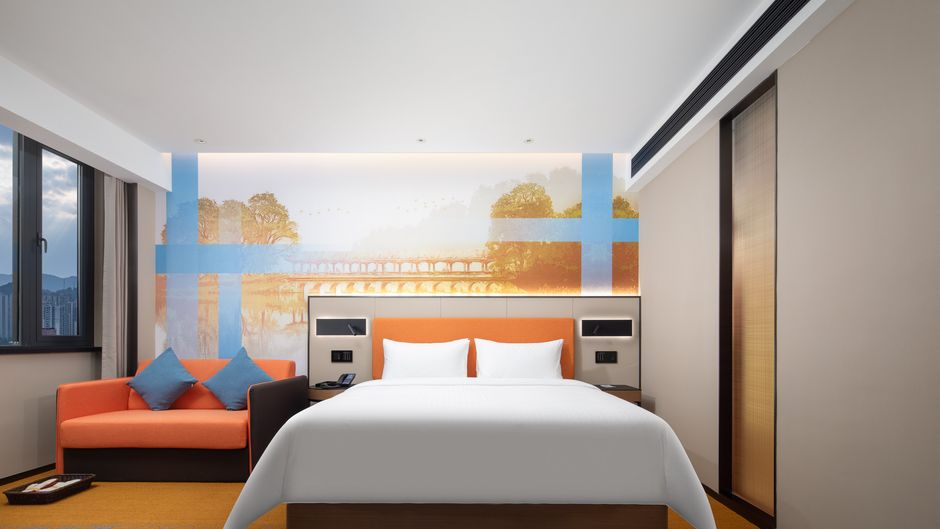 Hampton Inn Guiyang Nanming Railway Room