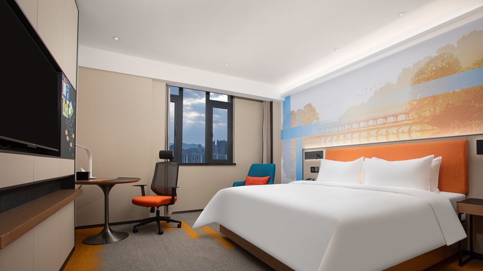 Hampton Inn Guiyang Nanming Railway Room
