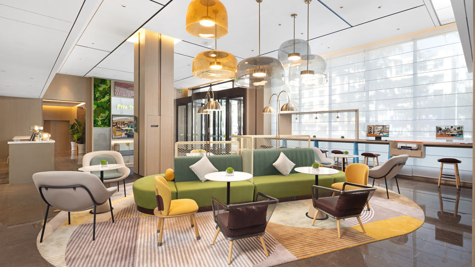 Home2 Suites by Hilton Meishan Dongpo Lobby