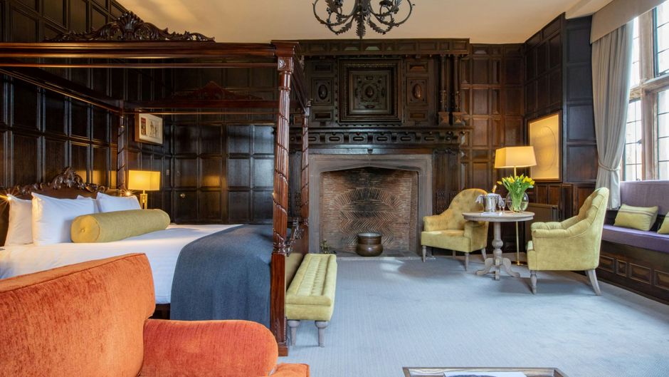 Billesley Manor Hotel, Warwickshire Room