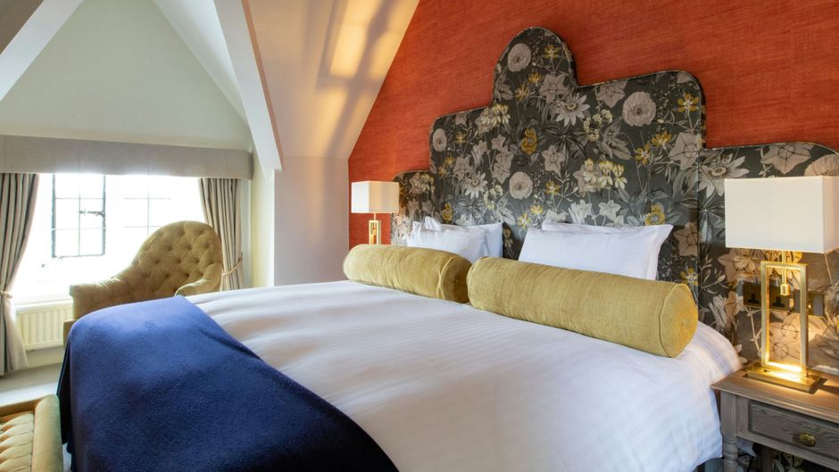 Billesley Manor Hotel, Warwickshire Room