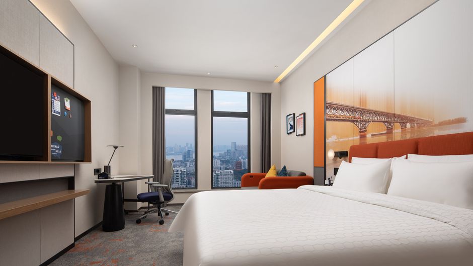 Hampton Inn Wuhan Yellow Crane Tower Room