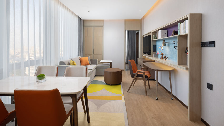 Home2 Suites Jingjiang Binjiang New Town Room