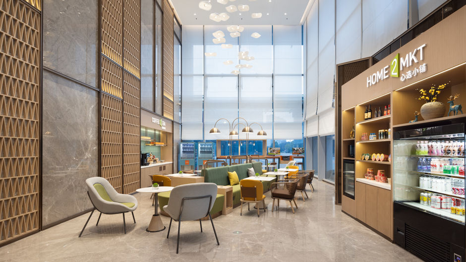 Home2 Suites Jingjiang Binjiang New Town Lobby