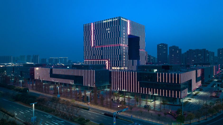 Home2 Suites Jingjiang Binjiang New Town Exterior