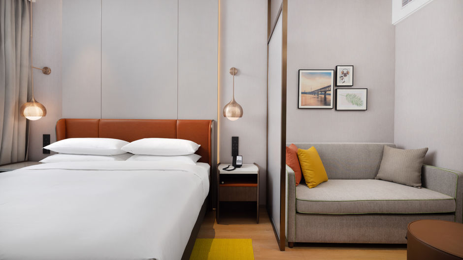 Home2 Stes by Hilton Eco-Tech Devel Zone Room