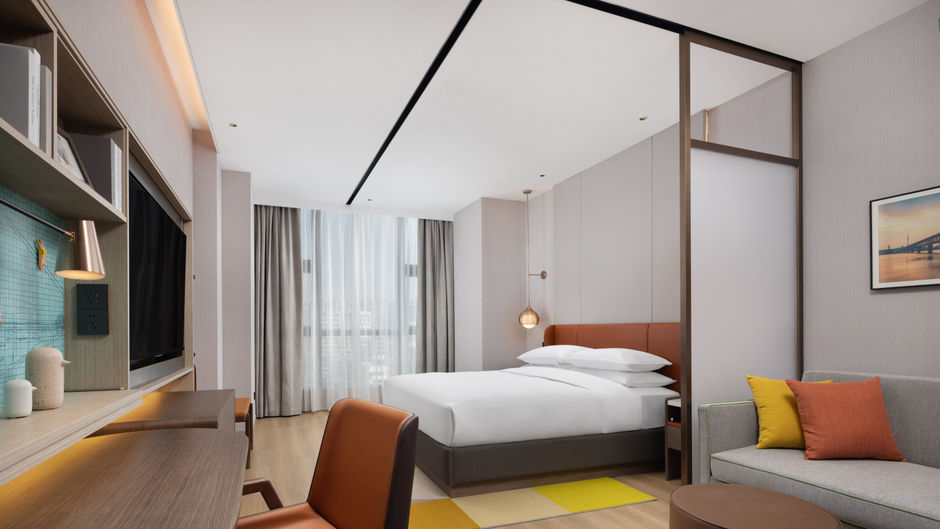 Home2 Stes by Hilton Eco-Tech Devel Zone Room