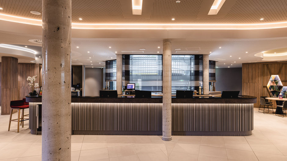 Hampton by Hilton Vienna City West Lobby
