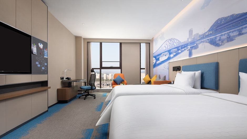 Hampton Qingdao Shibei Xinduxin Room