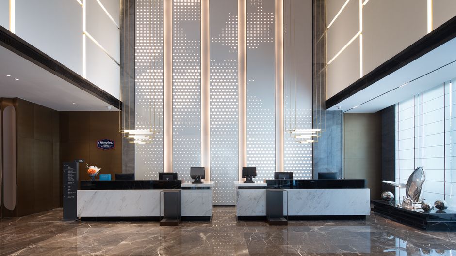 Hampton Qingdao Shibei Xinduxin Lobby