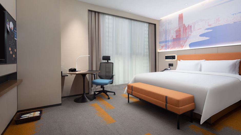 Hampton Qingdao Shibei Xinduxin Room