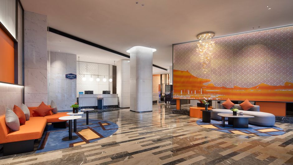 Hampton Beijing Shahe Park Lobby