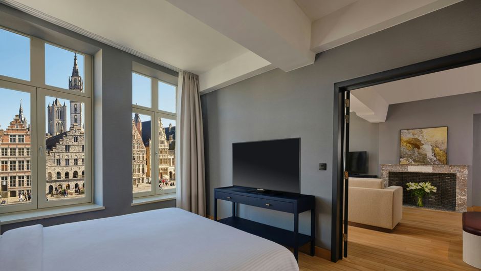 Ghent Marriott Hotel Suite