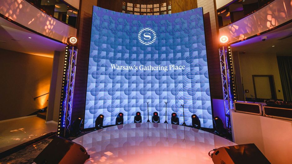 Sheraton Warsaw Hotel Lobby
