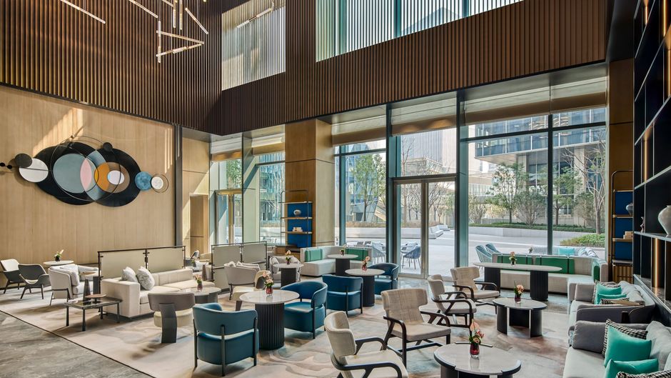 Hilton Shanghai Zhangjiang Science City Lobby