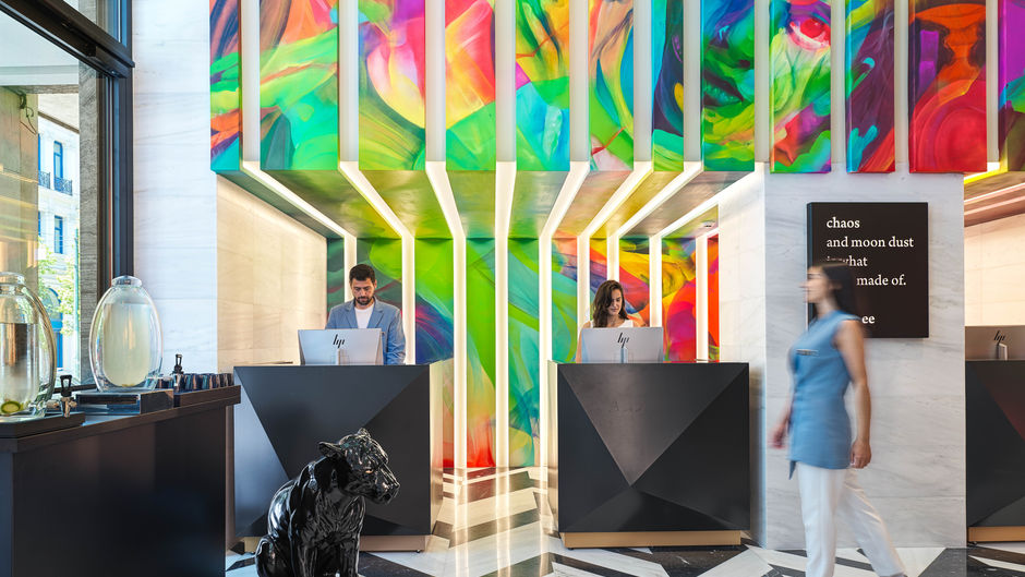 NYX Esperia Palace Athens Lobby