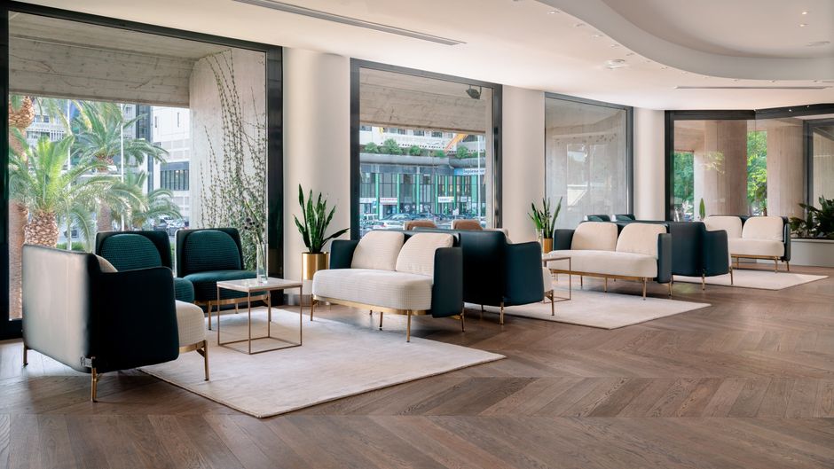 The Nicolaus Hotel Lobby