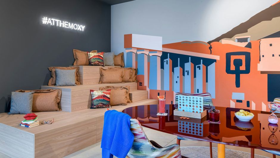 Moxy Pompeii Lobby