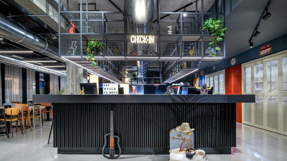 Moxy Pompeii Exterior