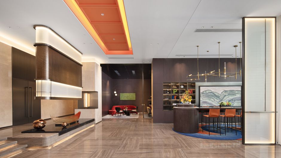 Hampton Yichun High-Speed Railway Lobby