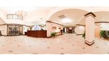 <b>Holiday Inn Express Syracuse Airport Lobby</b>. Virtual Tours powered by <a href="https://www.leonardoworldwide.com/" title="Leonardo Worldwide" target="_blank">Leonardo</a>.