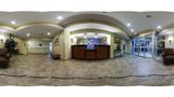 <b>Holiday Inn Express Lobby</b>. Virtual Tours powered by <a href="https://www.leonardoworldwide.com/" title="Leonardo Worldwide" target="_blank">Leonardo</a>.