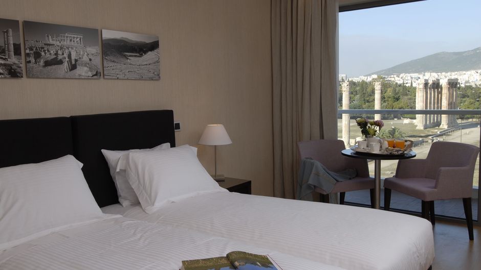 The Athens Gate Hotel Room