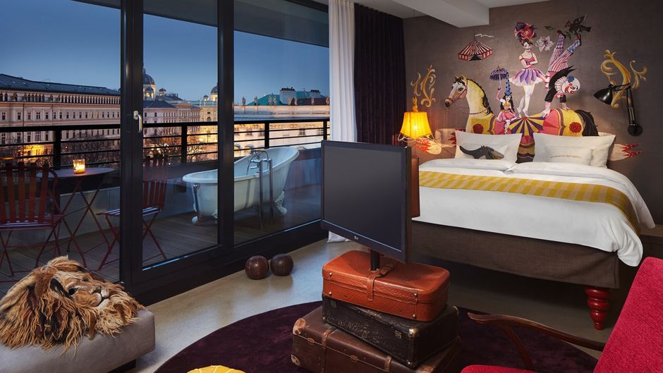 25hours Hotel Museums Quartier Room
