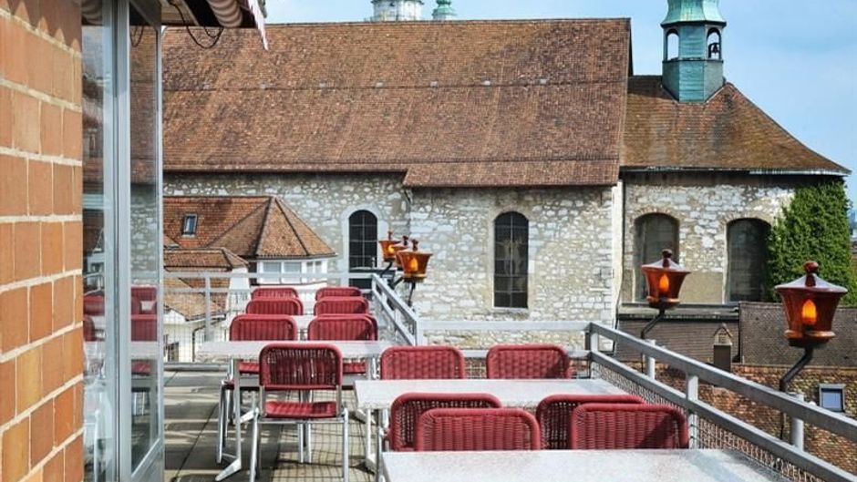 Roter Turm/Tour Rouge Hotel Exterior